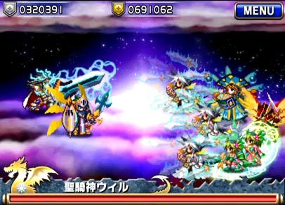 ブレイブフロンティア_フロンティアハンター_聖騎神ウィル＆光の覇神アイム0